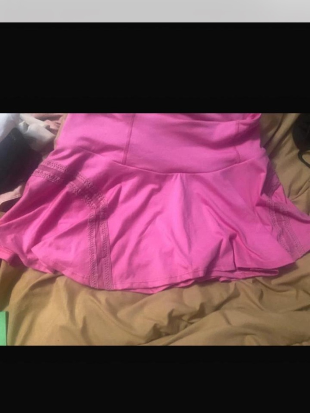 Free people Women's Pink Flared Skirt